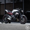 Motodemic Single LED and Round Halogen Headlight Conversion Kit for the 17-19 Triumph Street Triple 765 R/ RS